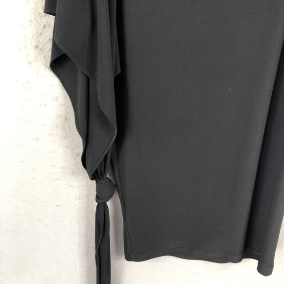 Abi Ferrin Dress Women Small Black Mod Contemporary Abstract Artsy Nikki NEW - Picture 15 of 15